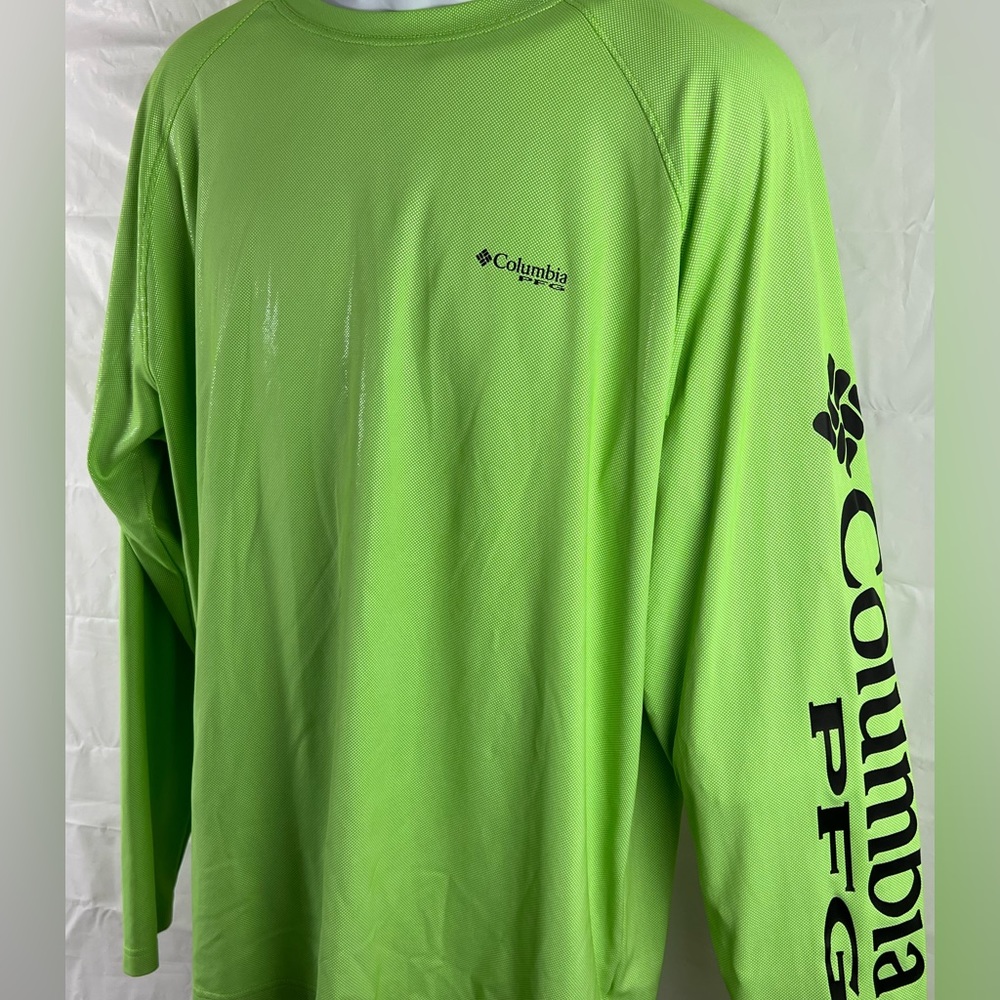 Columbia PFG men’s green long sleeve shirt size XL - Picture 1 of 6
